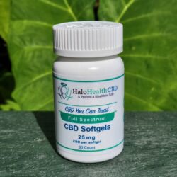 SoftGels (FULL SPECTRUM) with 25 mg CBD